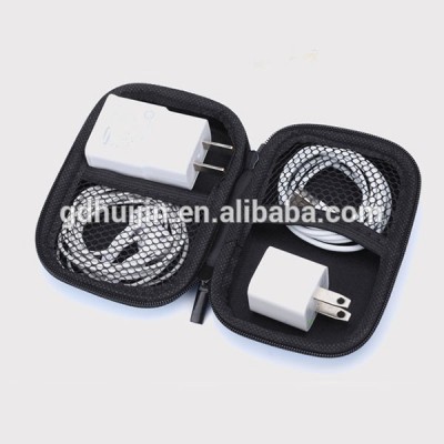 Mobile Phone Charger Cables Carrying Case, USB Flash Organized Storage Case, Electronics Small Gadgets Zipper Case